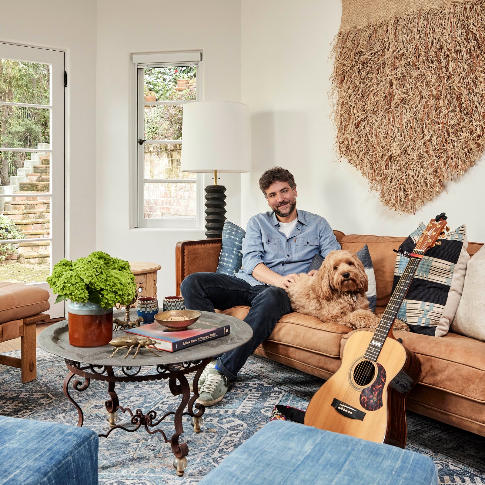 Josh Radnor’s Los Angeles Home Is a Colorful Traveler’s Paradise