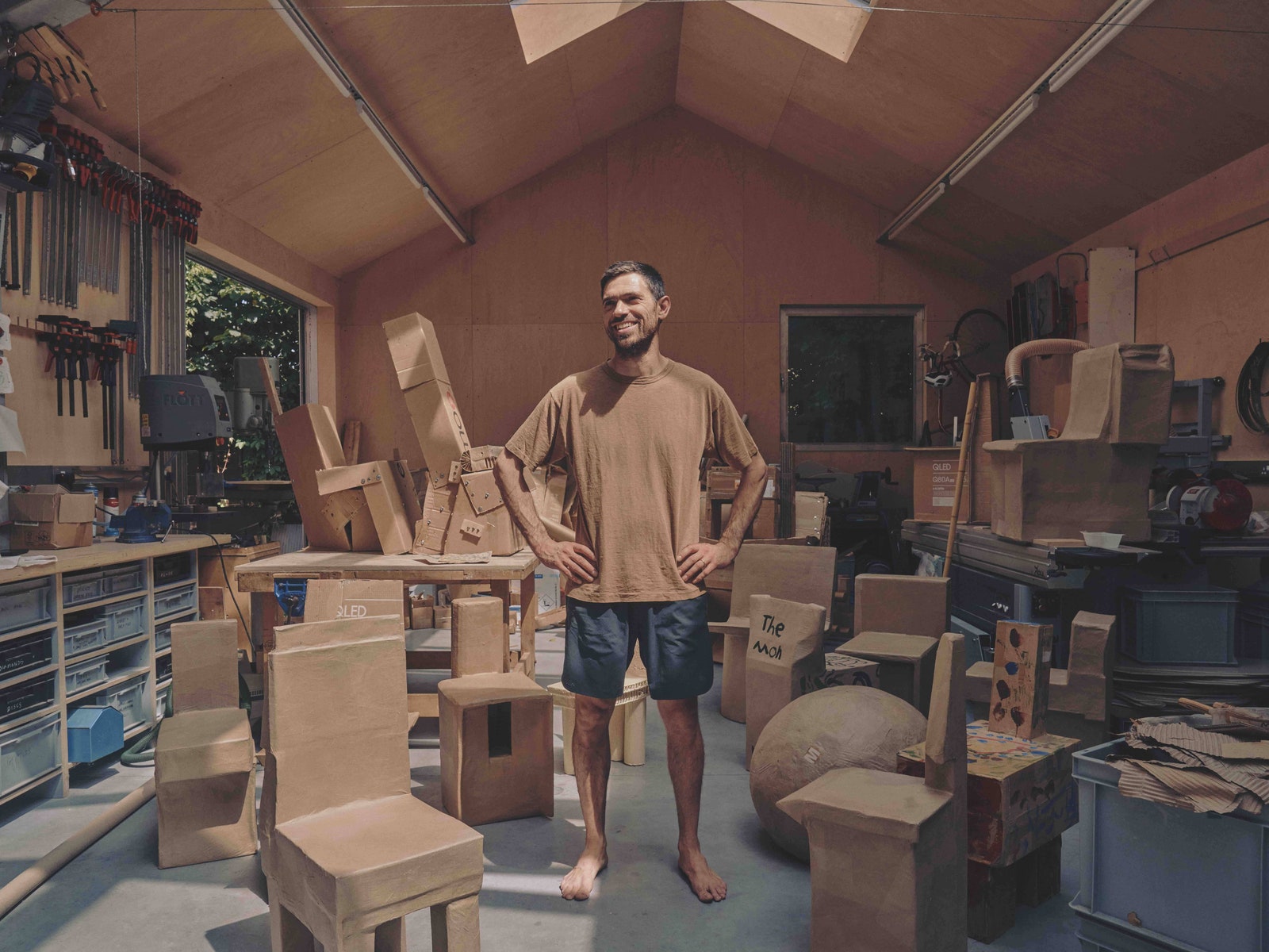 Max Lamb Unveils Cardboard Furniture, Pierre Frey Acquires Zuber, and More News